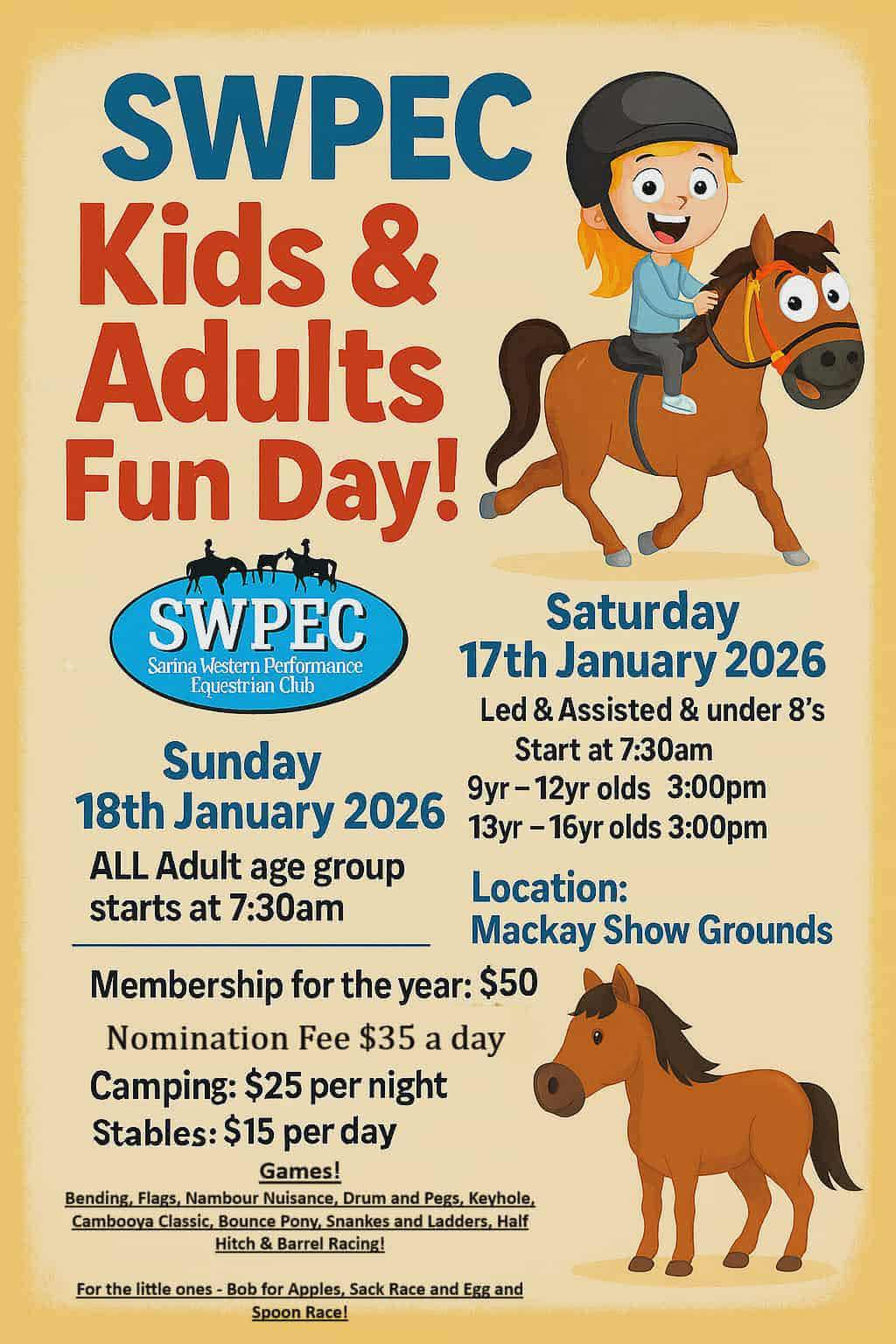 Event image for SWPEC Kids & Adults Fun Day